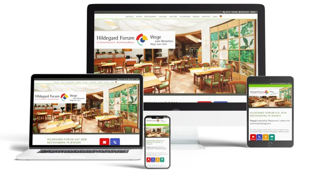 Webdesign für Gastronomie, Restaurant